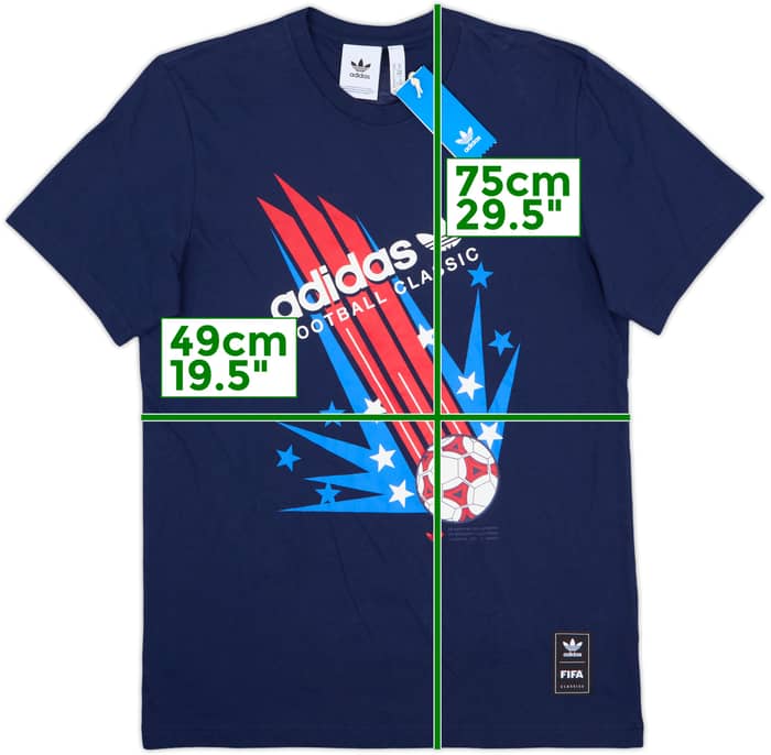 2018 adidas 'World Cup 94' Graphic Tee (M)
