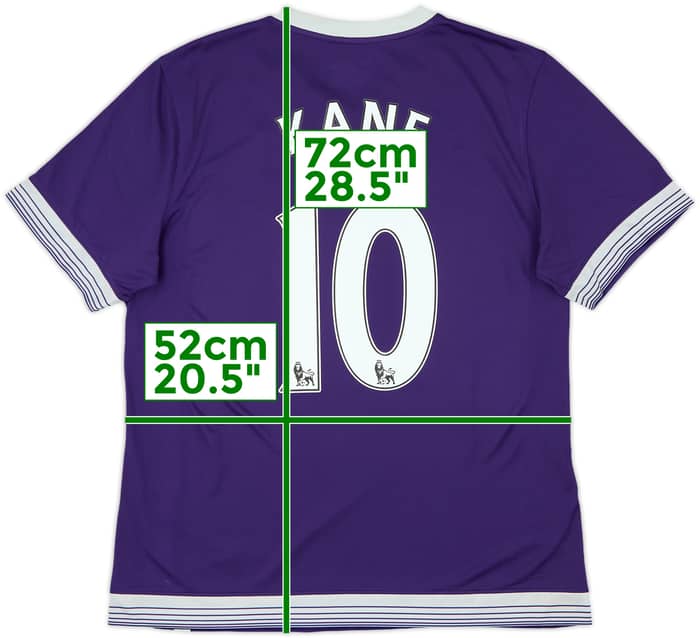 2015-16 Tottenham Third Shirt Kane #10 (XL)