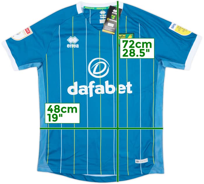 2020-21 Norwich City Away Shirt (S)