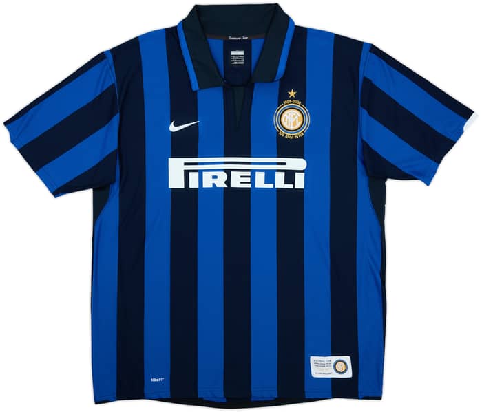 2007-08 Inter Milan Centenary Home Shirt Chivu #26 (XXL)