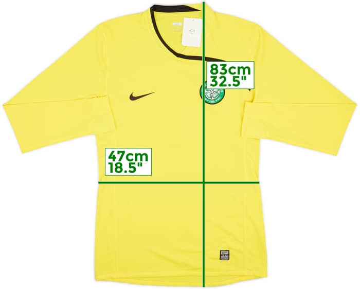 2008-09 Celtic Player Issue GK Shirt #1 (L)