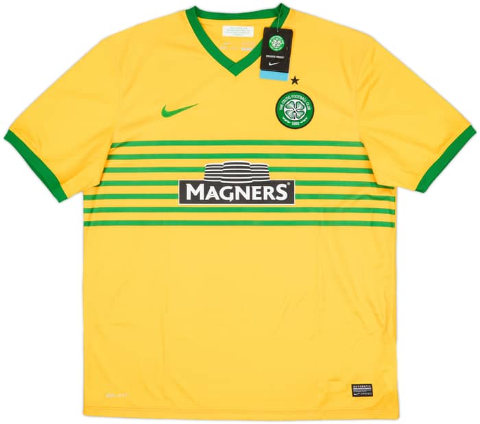 2013-14 Celtic Away Shirt Virgil #5 (XL)