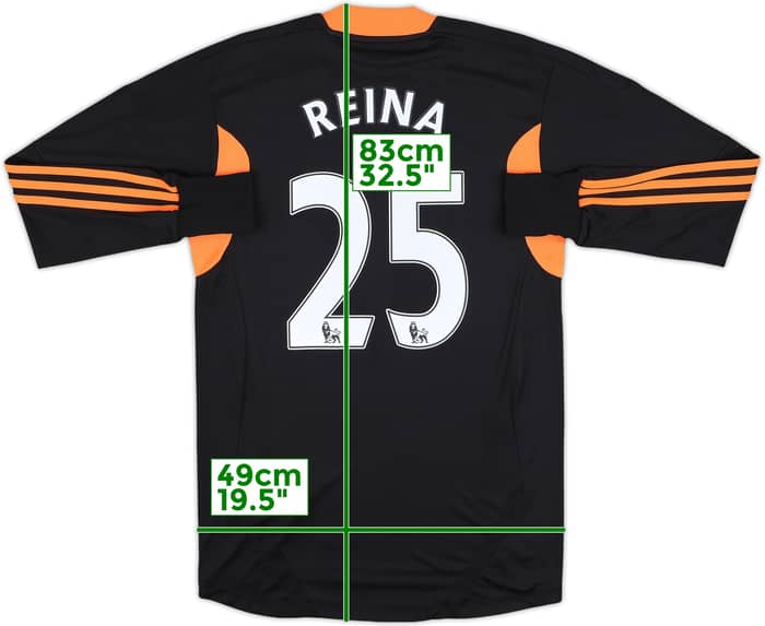 2010-11 Liverpool GK Shirt Reina #25 (S)