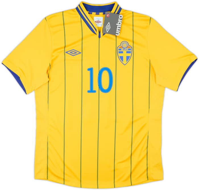 2012-13 Sweden Home Shirt Ibrahimovic #10 (M)