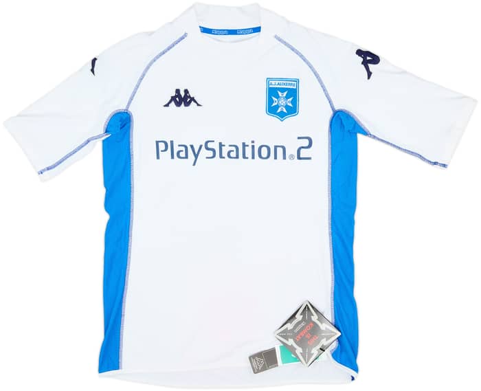 2002-03 Auxerre Home Shirt Cisse #9 (S)