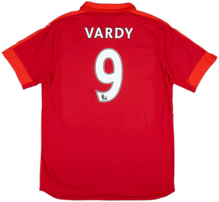 2016-17 Leicester Away Shirt Vardy #9 - 9/10 - (XL)