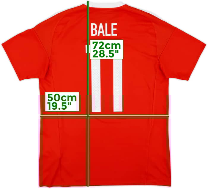 2016-17 Wales Home Shirt Bale #11 - 10/10 - (M)
