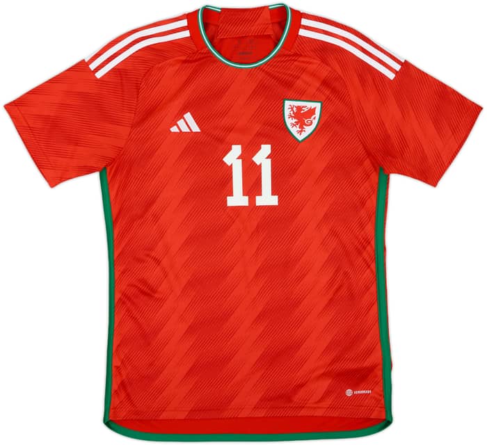 2022-24 Wales Home Shirt Bale #11 - 10/10 - (M)