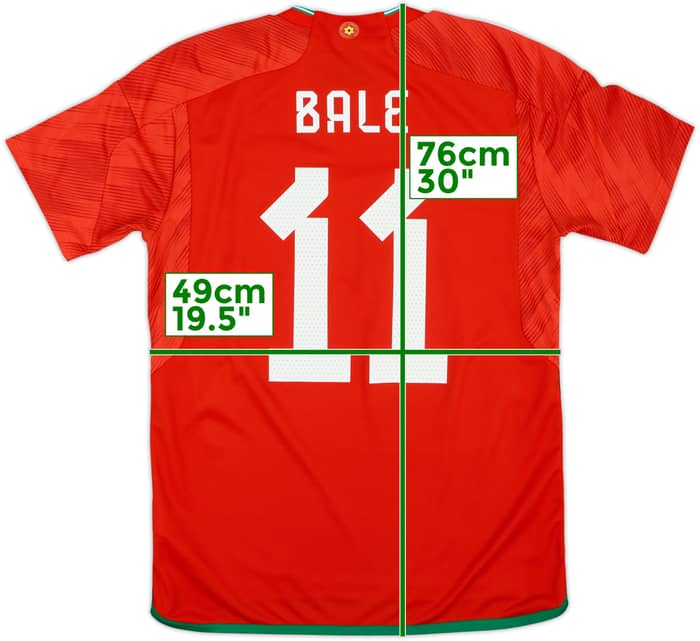 2022-24 Wales Home Shirt Bale #11 - 10/10 - (M)