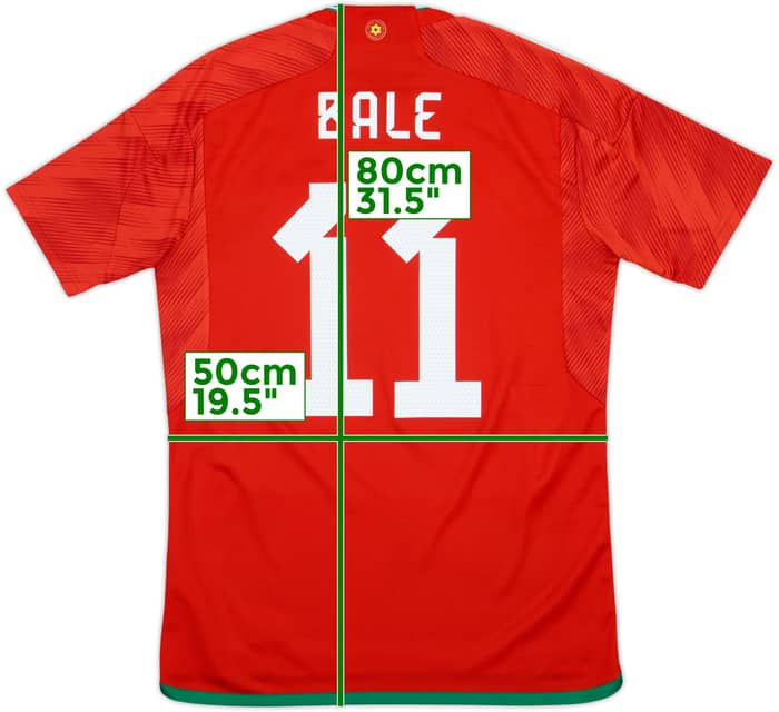 2022-24 Wales Home Shirt Bale #11 - 10/10 - (M)