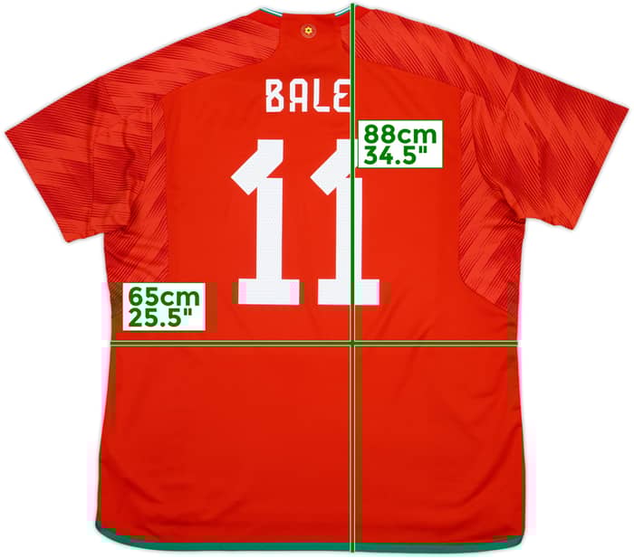 2022-24 Wales Home Shirt Bale #11 - 10/10 - (XXL)
