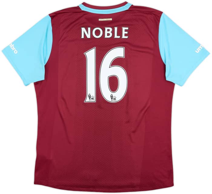 2015-16 West Ham 'Boleyn' Home Shirt Noble #16 - 8/10 - (XL)