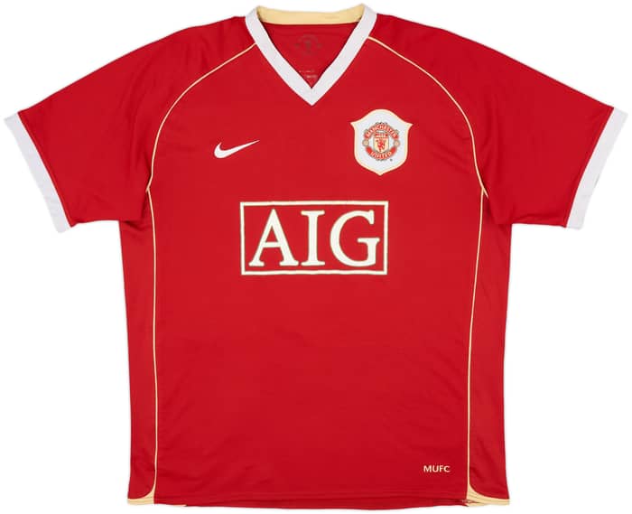 2006-07 Manchester United Home Shirt Rooney #8 - 6/10 - (L)