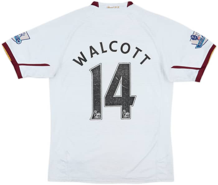 2007-08 Arsenal Away Shirt Walcott #14 - 4/10 - (S)