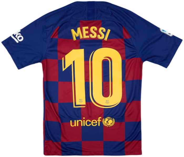 2019-20 Barcelona Home Shirt Messi #10 - 6/10 - (S)