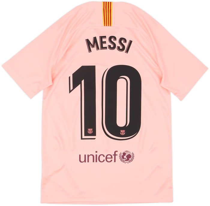 2018-19 Barcelona Third Shirt Messi #10 - 8/10 - (S)