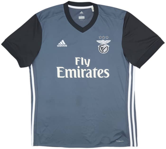 2017-18 Benfica Away Shirt Raul #9 - 8/10 - (L)
