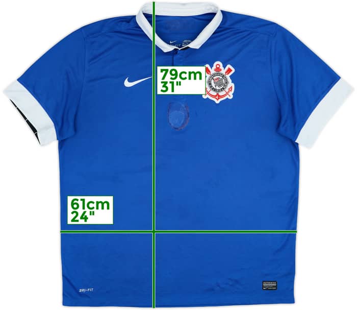 2013 Corinthians Third Shirt - 4/10 - (XXL)