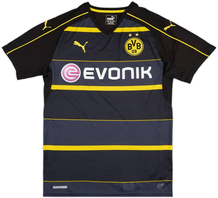 2016-17 Borussia Dortmund Away Shirt - 9/10 - (M)