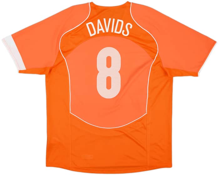 2004-06 Netherlands Home Shirt Davids #8 - 6/10 - (XL)
