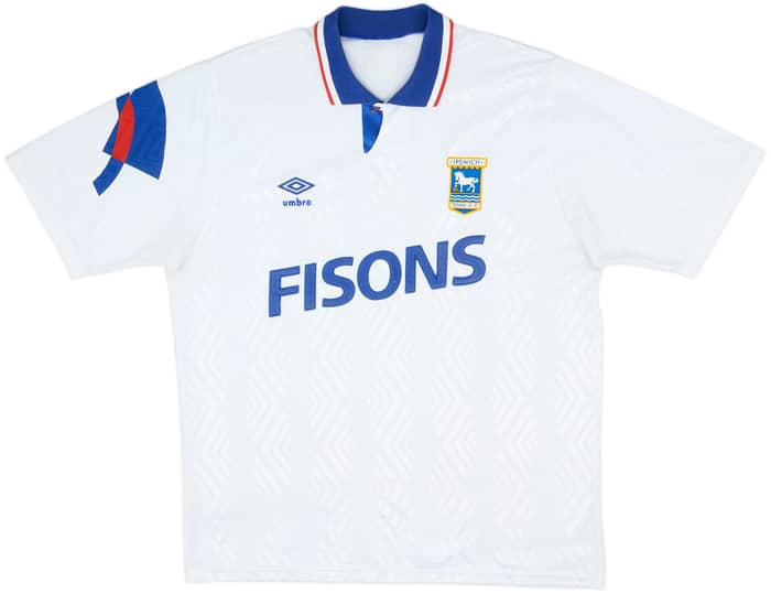 1991-92 Ipswich Away Shirt - 9/10 - (XL)