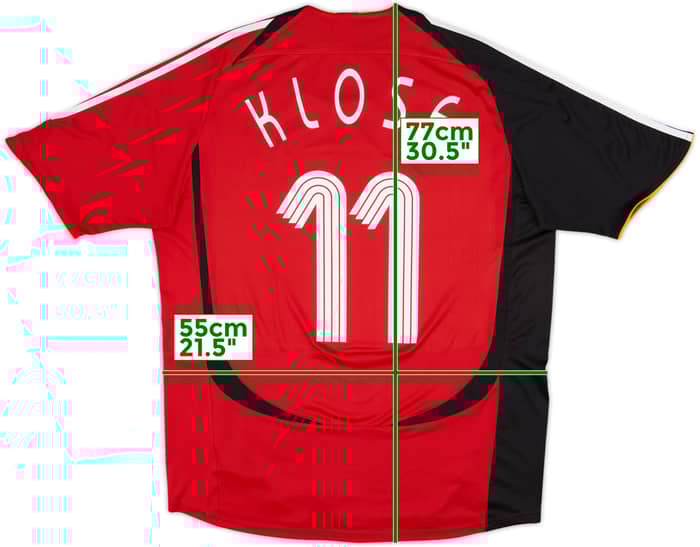 2005-07 Germany Away Shirt Klose #11 - 7/10 - (L)