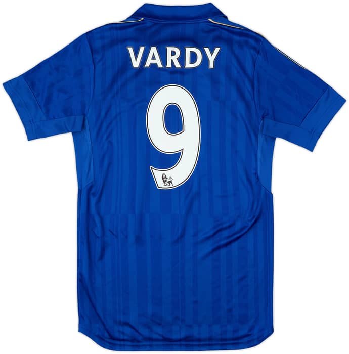 2016-17 Leicester Home Shirt Vardy #9 - 7/10 - (S)