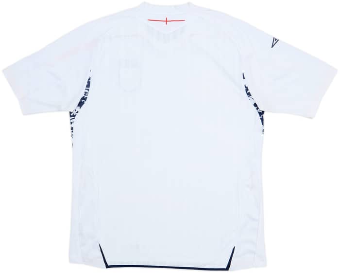 2007-09 England Home Shirt - 4/10 - (XL)