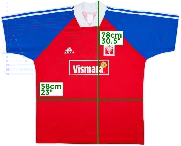 1998-99 Monza adidas Training Shirt - 8/10 - (XL)