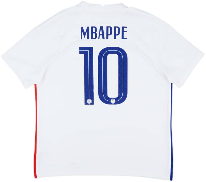 2020-21 France Away Shirt Mbappe #10 - 7/10 - (XL)