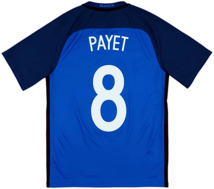 2016-17 France Home Shirt Payet #8 - 8/10 - (S)