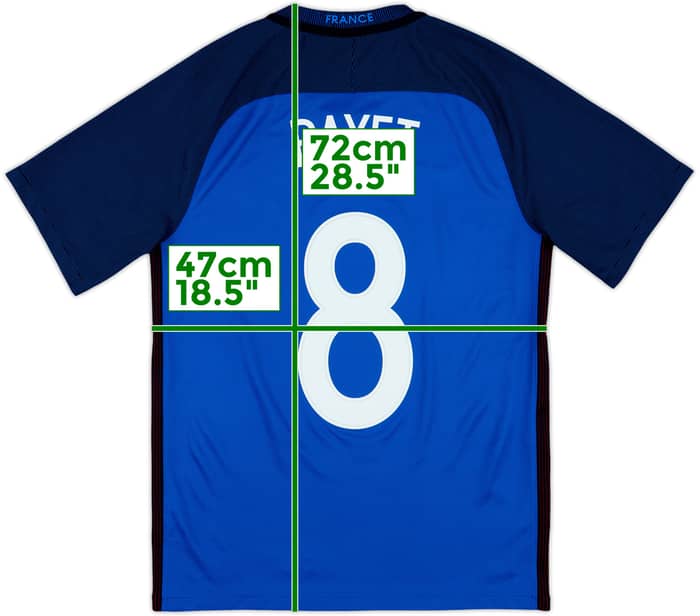 2016-17 France Home Shirt Payet #8 - 8/10 - (S)