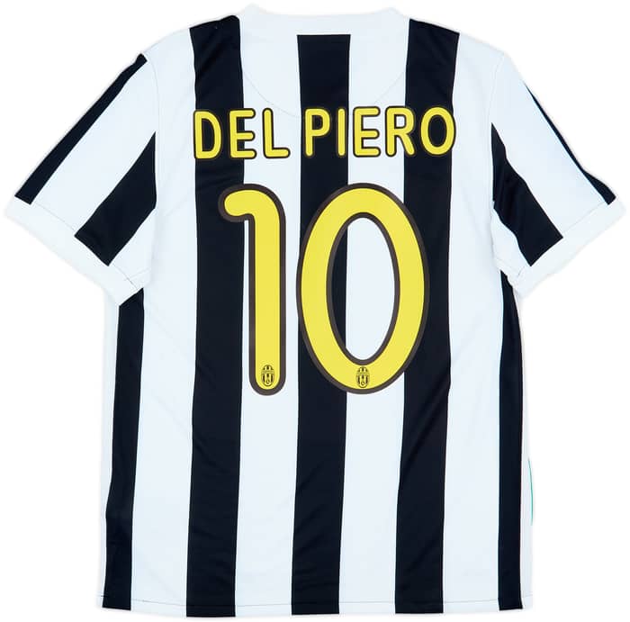 2009-10 Juventus Home Shirt Del Piero #10 - 6/10 - (S)