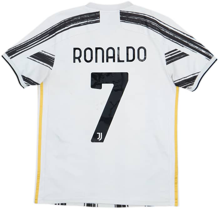 2020-21 Juventus Home Shirt Ronaldo #7 - 5/10 - (M)