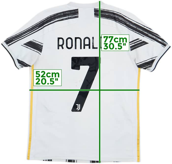 2020-21 Juventus Home Shirt Ronaldo #7 - 5/10 - (M)