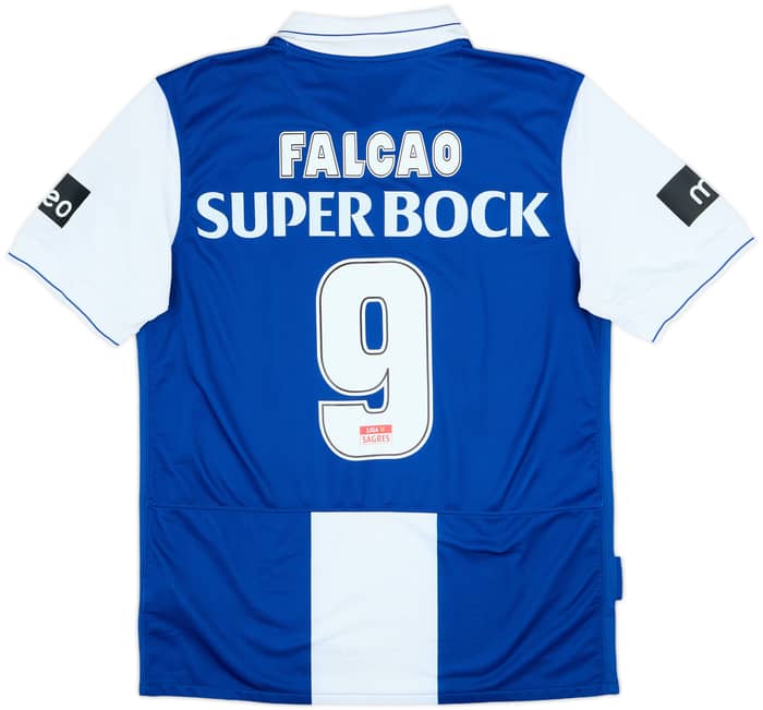 2009-10 Porto Home Shirt Falcao #9 - 8/10 - (M)