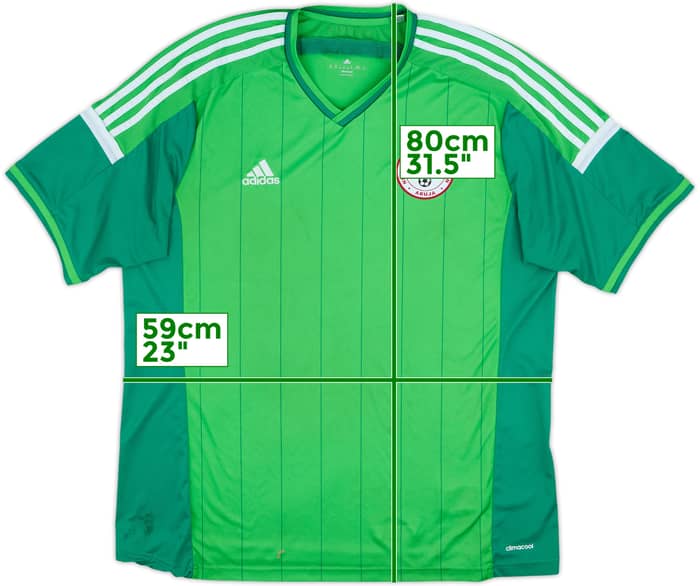 2014-15 Nigeria Home Shirt - 7/10 - (XXL)