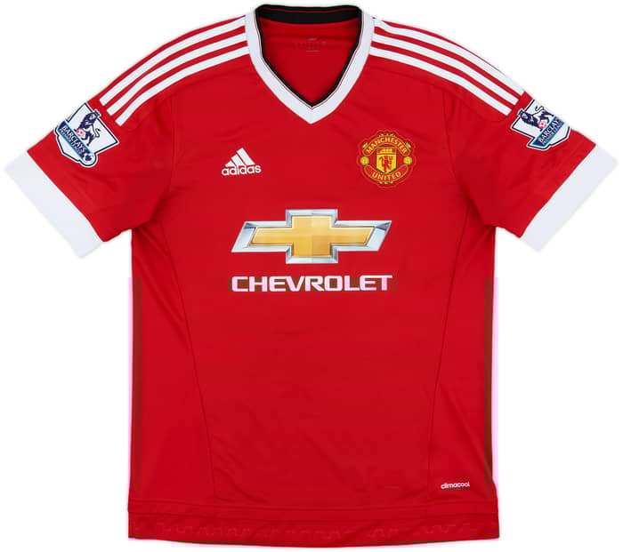 2015-16 Manchester United Home Shirt Shaw #23 - 7/10 - (M)