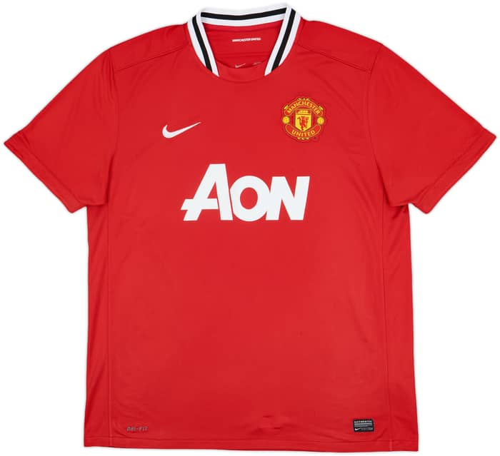 2011-12 Manchester United Home Shirt Chicharito #14 - 6/10 - (XL)