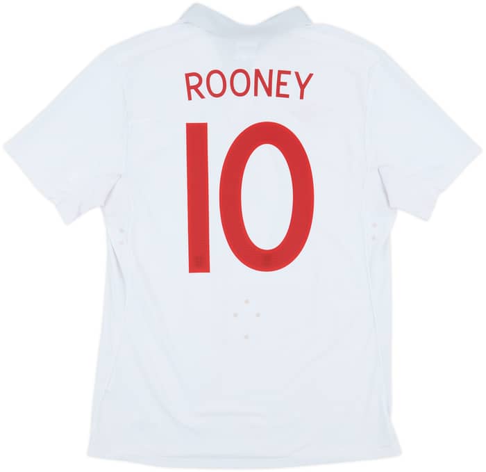 2009-10 England Home Shirt Rooney #10 - 6/10 - (M)
