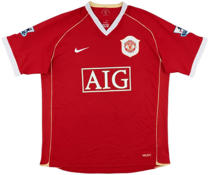 2006-07 Manchester United Home Shirt Rooney #8 - 6/10 - (L)