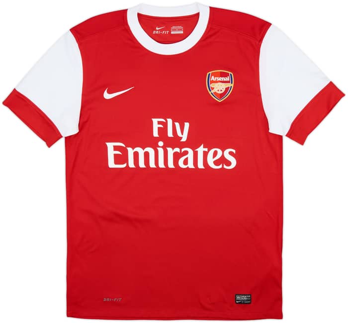 2010-11 Arsenal Home Shirt Fabregas #4 - 7/10 - (M)