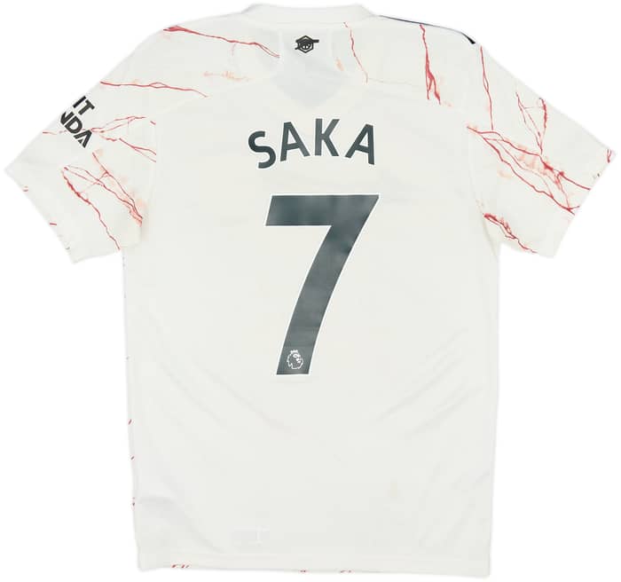 2020-21 Arsenal Away Shirt Saka #7 - 5/10 - (S)