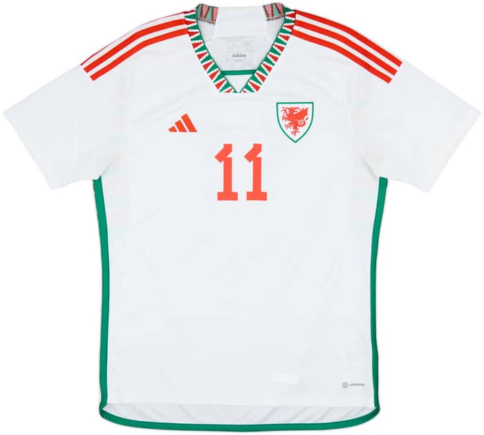 2022-23 Wales Away Shirt Bale #11 - 8/10 - (L)