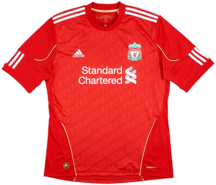 2010-12 Liverpool Home Shirt Suarez #7 - 7/10 - (L)