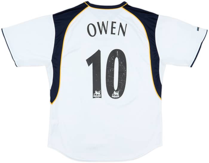 2001-03 Liverpool Away Shirt Owen #10 - 6/10 - (M)