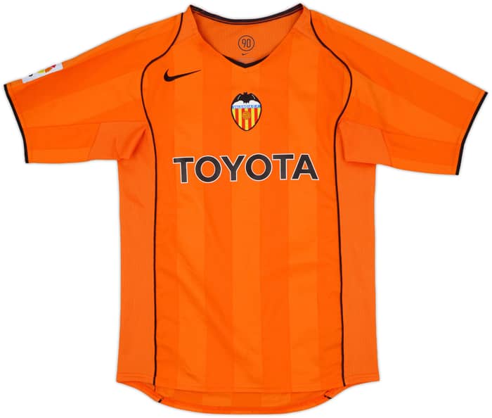 2004-05 Valencia Away Shirt - 9/10 - (M.Boys)