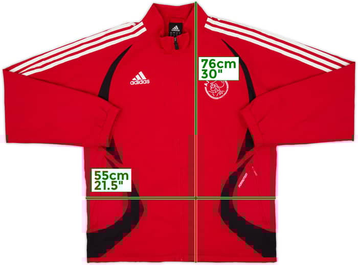 2006-07 Ajax adidas Track Jacket - 8/10 - (M)