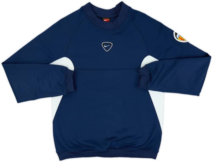 2000-01 Valencia Nike Sweat Top - 8/10 - (L.Boys)