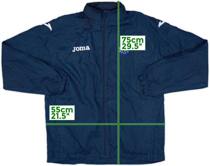2014-15 Getafe Joma Hooded Rain Jacket - 7/10 - (M)